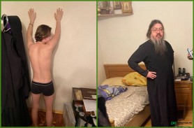 FOTO // Ucrainenii care căutau spioni în Eparhia Cernăuților și a Bucovinei au găsit un tânăr de 17 ani în patul arhimandritului